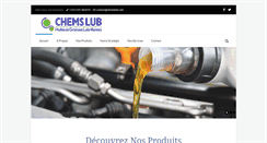 Desktop Screenshot of chemslub.com